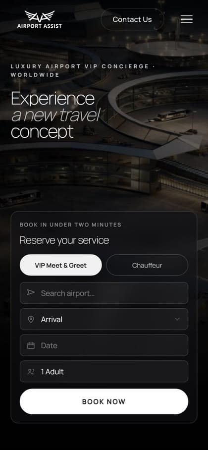 Airport Assist — mobile
