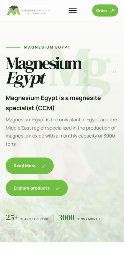 Magnesium Egypt — mobile