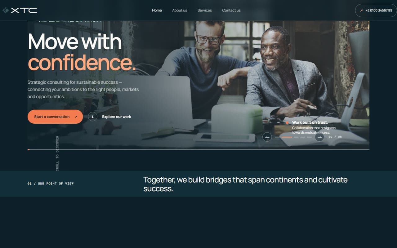 XTC Group — desktop